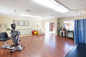 University Care Center rehab gym